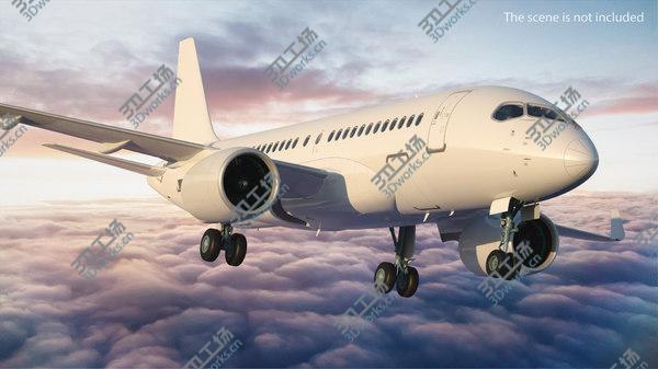 images/goods_img/20210312/3D Airbus A220 100 Detailed Interior Generic/4.jpg